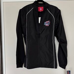NFL Black Lightweight Convertible Jacket